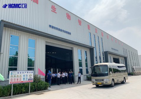 企業(yè)駐地領(lǐng)導(dǎo)蒞臨匯冠工廠指導(dǎo)工作！